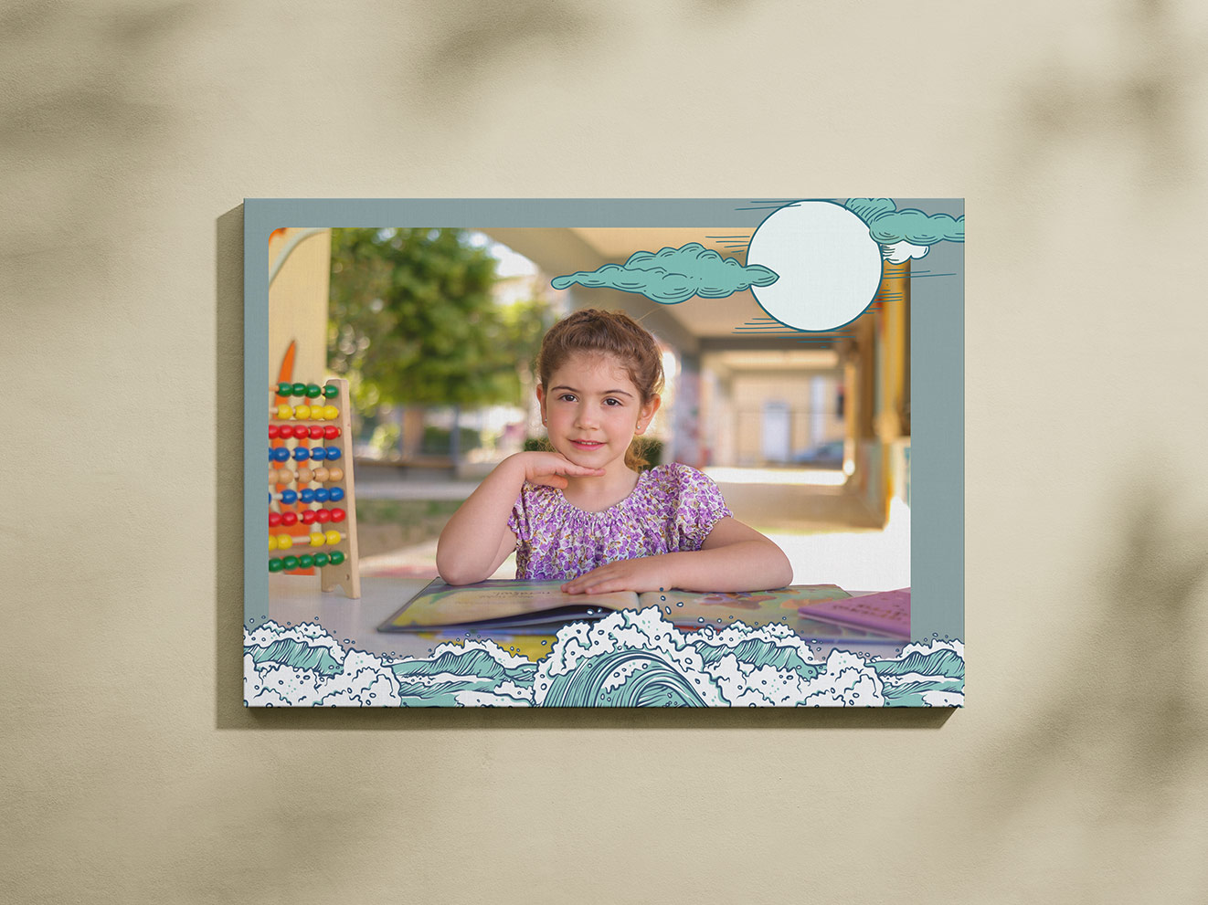 Θεματικός καμβάς κύμα 